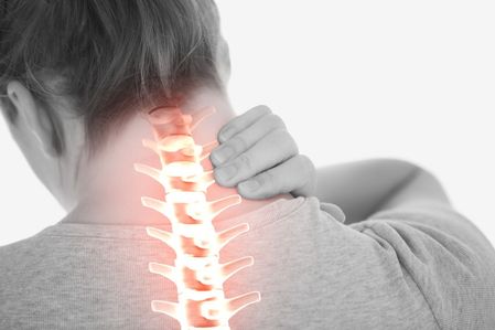neck pain right side